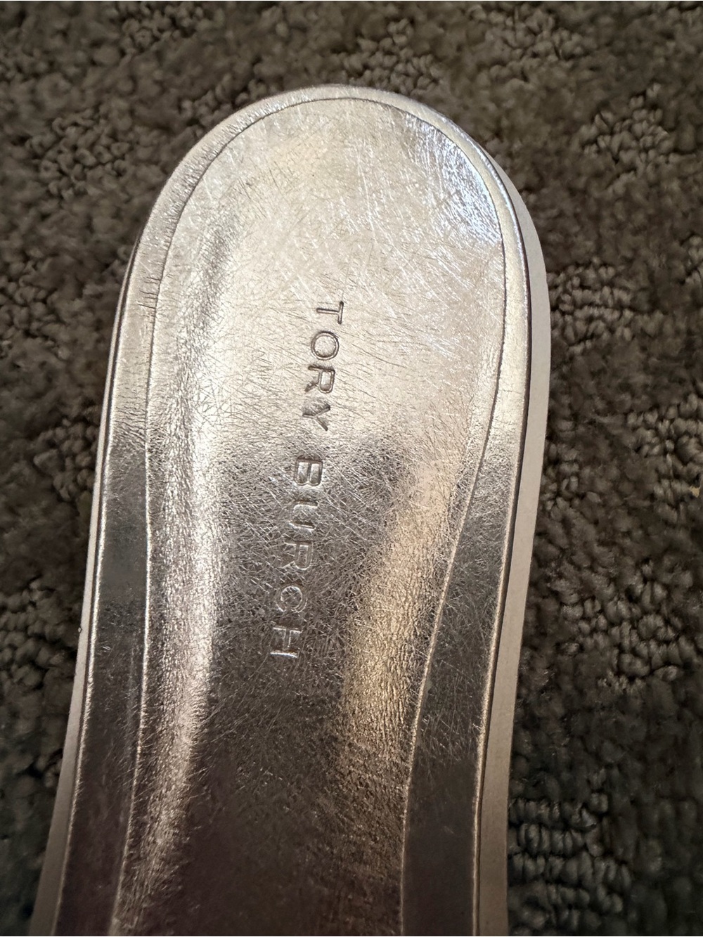 Tory Burch pierced sandal Metallic silver Slide 37 - Picture 3 of 4